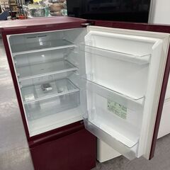 2019年製 2ドア冷蔵庫 184L AQUA AQR-18H ボルドー 100Lクラス 一人暮らし アクア 札幌市手稲区