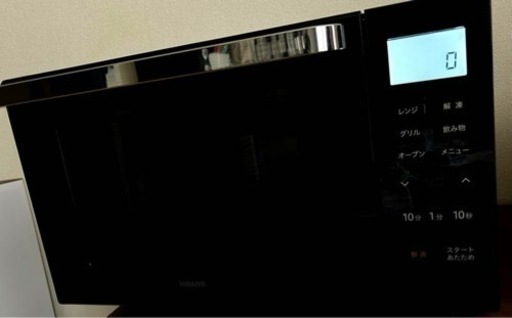 山善　YAMAZEN オーブンレンジ　YRJ-F182TV-B BLACK