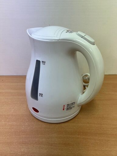 電気ケトル 1.2L F-1300 ホワイト