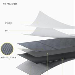 ソーラーパネル 200W 折り畳み式 