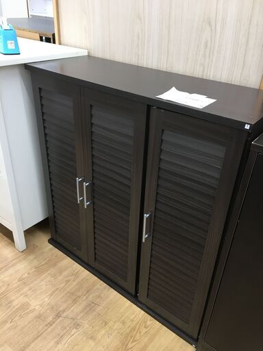 ★ジモティ割あり★  シューズボックス  W91×D35×H93 クリーニング済み SJ6178