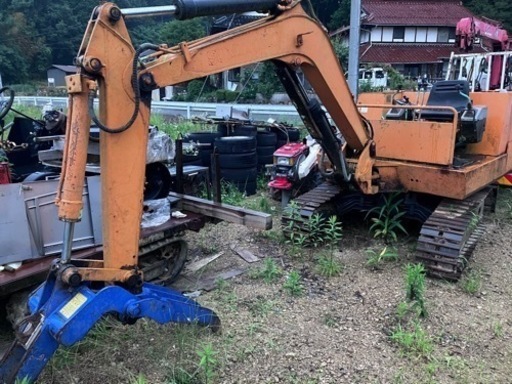 ミニ　バックホー