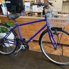 前後タイヤ・チューブ新品！】7段変速 700×32cシティクロス マット