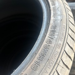 ウィンラン 215／45R18 溝70% 19年