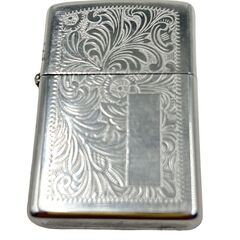 ビンテージZippo ベネチアン (唐草デザイン) ポリッシュ仕上げ