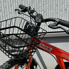 ★Jeep（ジープ）キッズサイクル 限定モデル ミラーオレンジ塗装 16インチ★補助輪＆スタンド付き 子供用自転車 ☆Jeep（ジープ）キッズサイクル 限定モデル ミラーオレンジ塗装 16