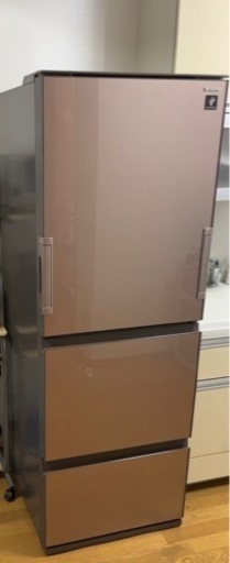 予定者決定両開きガラストップ冷蔵庫