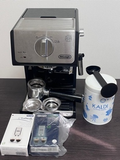 【美品】【中古】デロンギエスプレッソ・カプチーノメーカーECP3220J