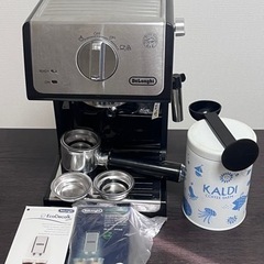 【美品】【中古】デロンギエスプレッソ・カプチーノメーカーECP3220J