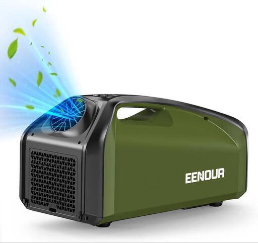 Amazon.co.jp: EENOUR ポータブルエアコン QN750 デュアル換気システム 