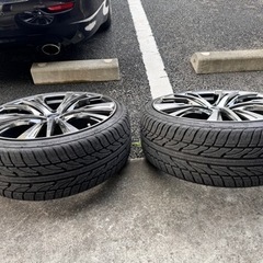早期取引希望】20インチタイヤ付きホイール 4本