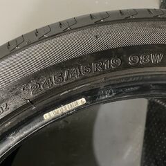 BS BRIDGESTONE REGNO GR-Xll 245/45R19 19インチ 夏タイヤ 1本 23年製 バリ溝 レクサスLS アルファード ヴェルファイア等　(VTH992) BS BRIDGESTONE REGNO GR-Xll 245/45R19 19インチ 夏タイヤ 1本 23年製