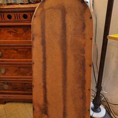 イタリア製 ART DECORATION ウォールミラー 壁掛け鏡 姿見 一面鏡 花