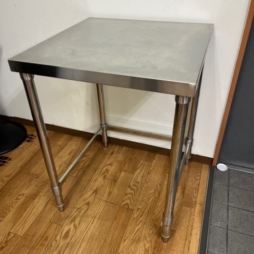 ステンレス 三方枠作業台 600×600×800