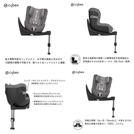 大幅値下げ【サイベックス】sirona S I-side ラバストーンブラック cybex サイベックス】sirona S I-side ラバストーンブラック 美品 2025