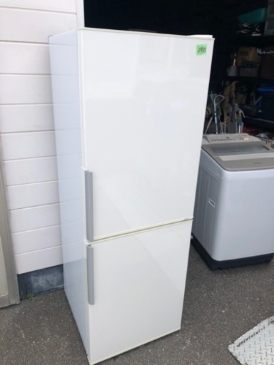 NO 290 福岡市内配送設置無料✨  AQUA アクア 冷蔵庫（275L・右開き）プレミアムホワイト AQR-SD28C（W）