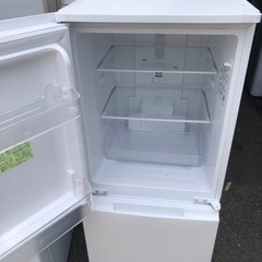 NO 289 🌈福岡市内配送設置無料✨🌈　2021年式 シャープ SHARP 冷蔵庫(幅49.5cm) 152L つけかえどっちもドア 2ドア ホワイト SJ-D15G-W