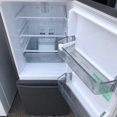 NO 287 🌈福岡市内配送設置無料✨🌈2020年冷蔵庫 Pシリーズ マットチャコール MR-P15F-H [2ドア /右開きタイプ /146L] [冷凍室 46L]　
