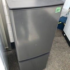 NO 287 🌈福岡市内配送設置無料✨🌈2020年冷蔵庫 Pシリーズ マットチャコール MR-P15F-H [2ドア /右開きタイプ /146L] [冷凍室 46L]　