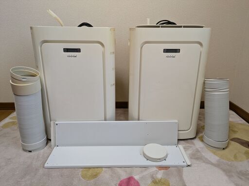 トヨトミ　スポットクーラー＆ヒーター（TAD-22BW）2台セット（2011年製）