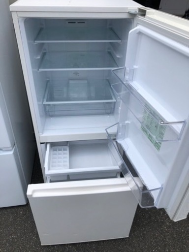 NO82❗️ 福岡市内配送無料　2019年式 AQR-17J-W 冷蔵庫 ミルク [2ドア /右開きタイプ /168L] AQR-17J-R 冷蔵庫 ルージュ [168L /2ドア /右開きタイプ] 【お届け地域