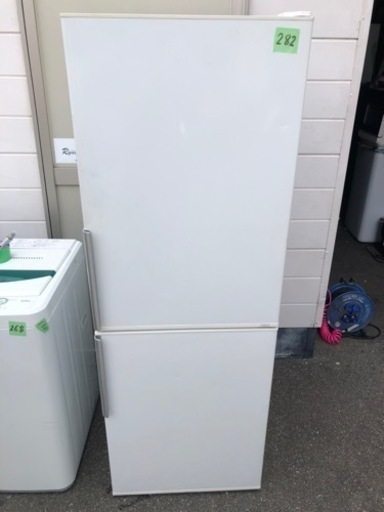 NO 282 福岡市内配送設置無料✨  AQUA アクア 冷蔵庫 275L・右開き ナチュラルホワイト AQR-D28E(W)