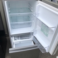 NO 281 🌈福岡市内配送設置無料✨🌈  AQR-13H-S 冷蔵庫 ブラッシュシルバー [2ドア /右開きタイプ /126L] 