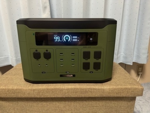 ※受け渡し予定者有り※(おまけ付)EENOUR ポータブル電源 F2000 大容量 2048Wh/640000mAh