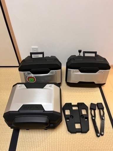 スズキ Vストローム250用純正フルパニアケースセット