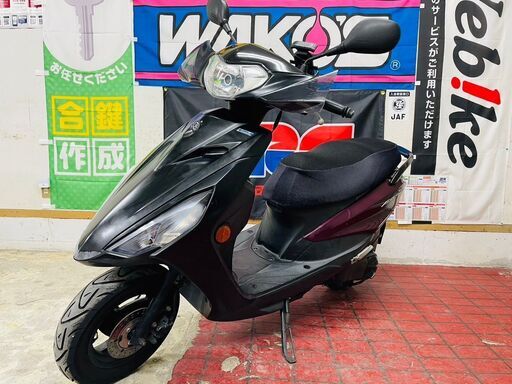 【中古】ヤマハ アクシスZ 2019年 SED7J Qi充電スマホホルダー付 125cc 原付二種 配送可 千葉県木更津市発