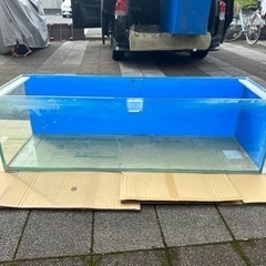 ガラス水槽1500x450x450  