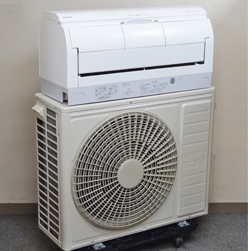 【取引完了】(34)HITACHI【RAS-X40L2】日立 白くまくん くらしカメラAI 凍結洗浄 ステンレス・クリーン 自動フィルター自動掃除 無線LAN内蔵 ルームエアコン おもに14畳用 単相200V 2022年製 取付販売(8/6ウメハラ様)
