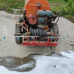 テーラー(可動)& 除草剤 動噴 動作未確認