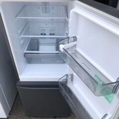 NO 287 🌈福岡市内配送設置無料✨🌈2020年冷蔵庫 Pシリーズ マットチャコール MR-P15F-H [2ドア /右開きタイプ /146L] [冷凍室 46L]