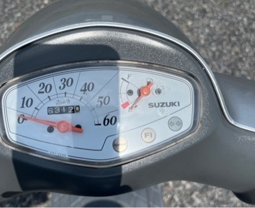 841. 動画あり スズキ レッツ4 原付 バイク 綺麗 50cc 車体 埼玉