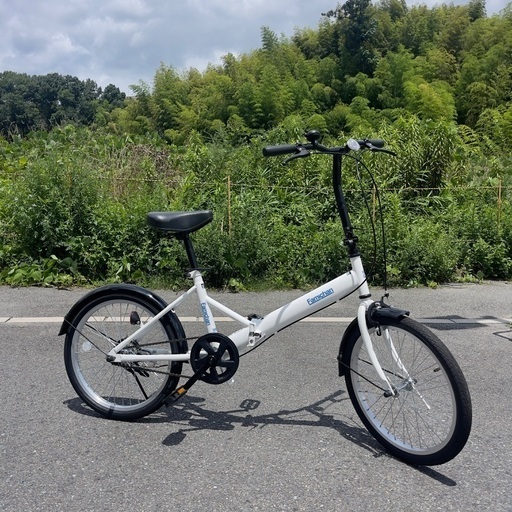 美品！シンプル20インチ折りたたみ自転車