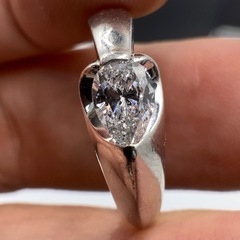 PT900 ダイヤモンドリング 0.11ct H SI1 楽天市場】pt900 0.55ct 一粒ダイヤモンドリング [Hカラー/SIクラス