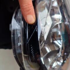 ヤマハシグナス(５型)純正ヘッドライトとポジションライト