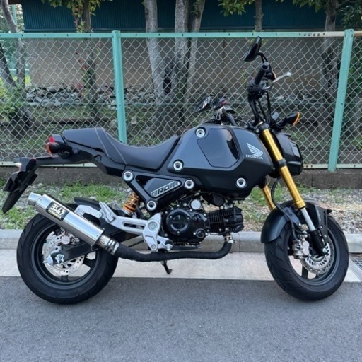 グロム　GROM jc92　日本　MSX125 ABS ヨシムラマフラー　走行少