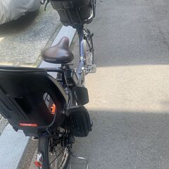 パナソニック電動ママチャリ自転車。前後チャイルドシート付き。Panasonic