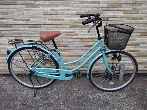 中古自転車 変速無し 26インチ ブロックダイナモ 軽整備済み 防犯登録対応 町田市 相模原市 MM327