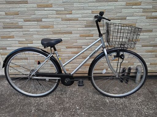 中古自転車 変速無し 27インチ ブロックダイナモ 軽整備済み 防犯登録対応 町田市 相模原市 MM328
