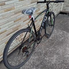 中古自転車 6段変速 475MM クロスバイク軽整備済み 防犯登録対応 町田市
