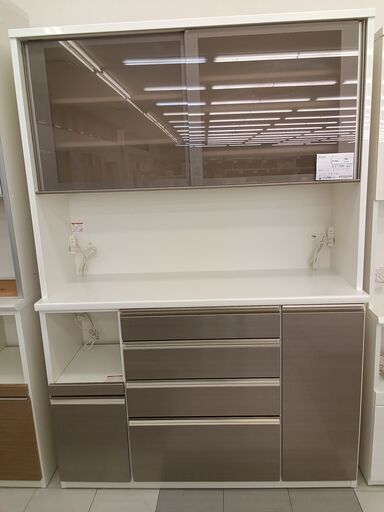 ★ジモティ割あり★ 松田家具 レンジボード  H207×D49×W414 クリーニング済み TC744