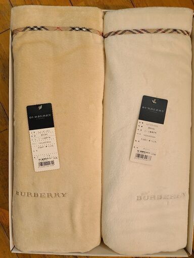 ★値下げ★【未使用】バーバリーBURBERRY毛布