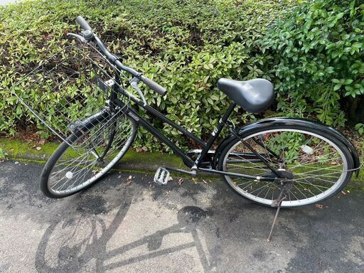 自転車　No.1279　ブラック　26インチ　mantis　ライト付き　【リサイクルショップどりーむ天保山店】