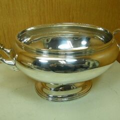 洋白銀（ニッケルシルバー）◆スープポット◆4台【中古品】■A-492 洋白銀（ニッケルシルバー）◇スープポット◇4台【中古品】□A-492