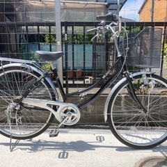 【26インチ自転車】美品❗️マルイシ製❗️6段変速　前後タイヤ新品❗️若林自転車　浜大津店　SALE中❗️