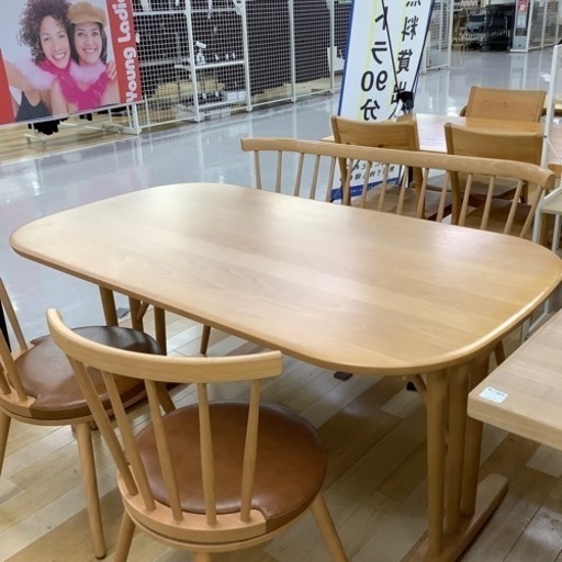 【トレファク ラパーク岸和田店】住友林業クレスト ベンチダイニング4点セット　入荷しました。