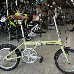 CAPTAIN STAG 「キャプテン スタッグ」AL 16インチ 折り畳み自転車 ミニベロ ITAE0WR8H5XC / バイチャリ阪急塚口店